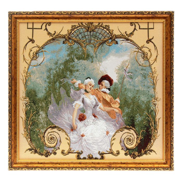 Гобеленовая картина "Урок танца"