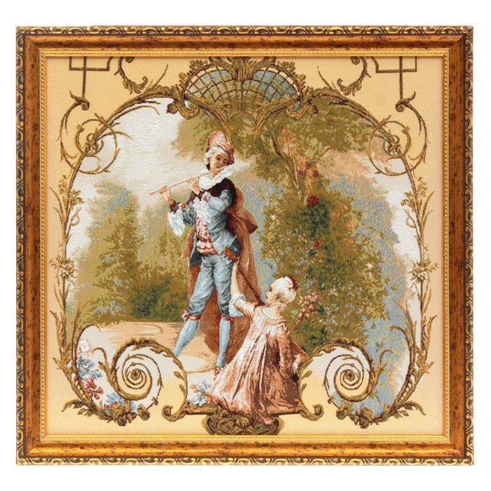 Гобеленовая картина "Урок музыки"