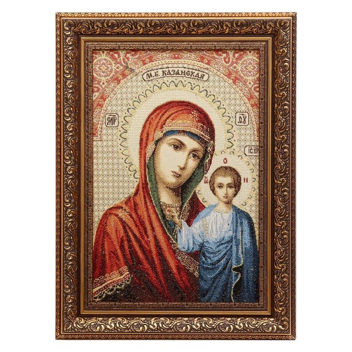 Икона-гобелен "Казанская"