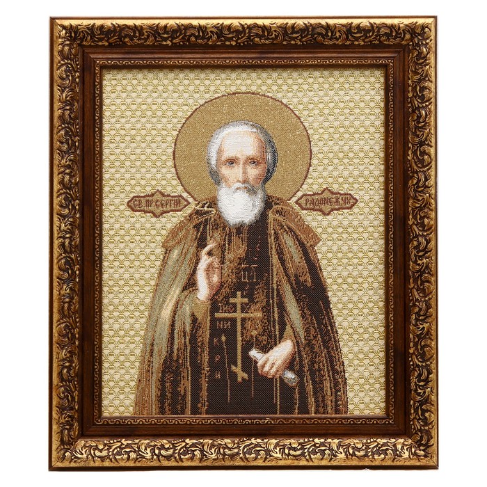 Гобелен-икона "Сергий Радонежский"