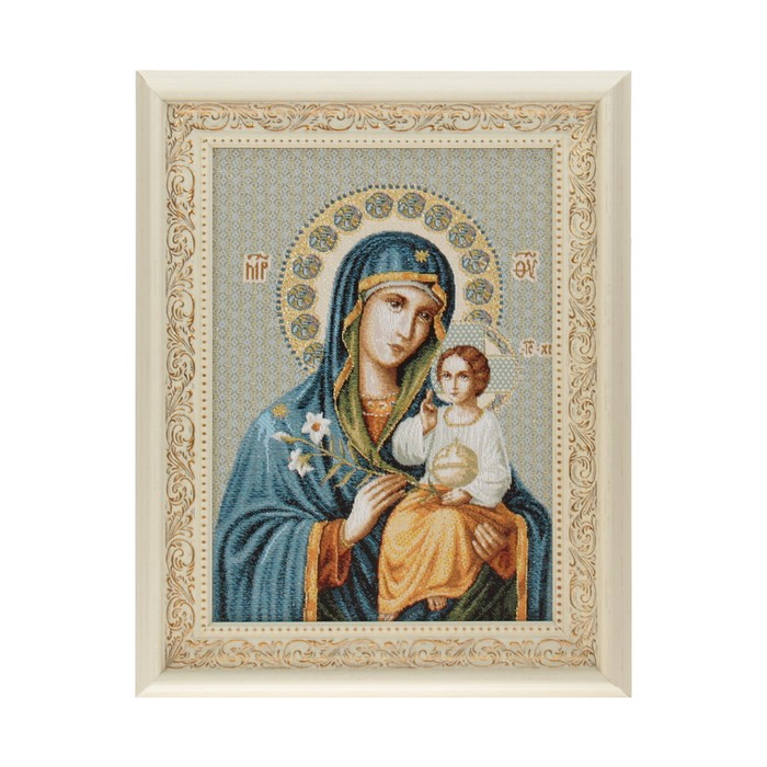 Гобелен-икона "Неувядаемый цвет"