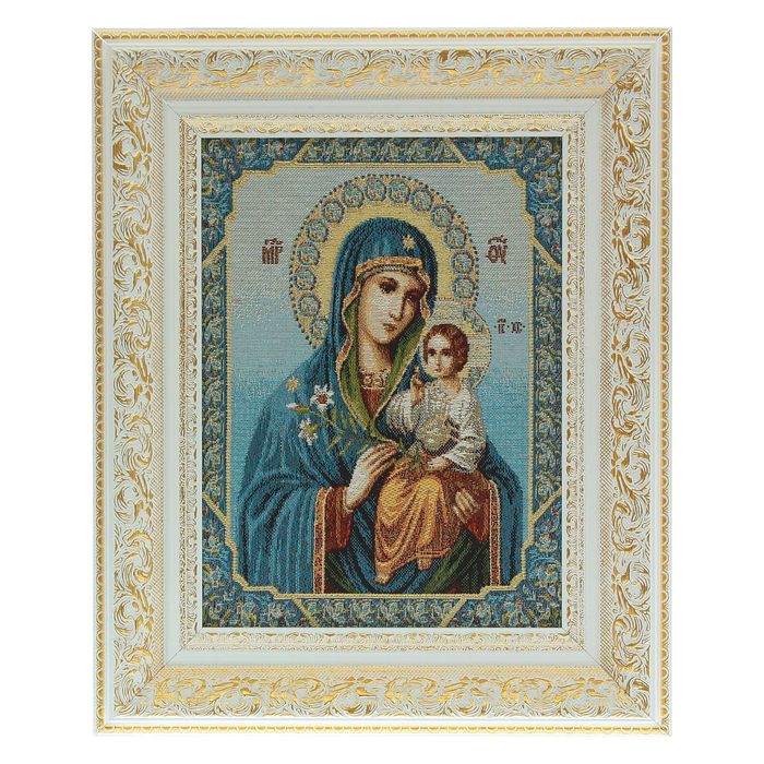 Гобелен-икона "Неувядаемый цвет"