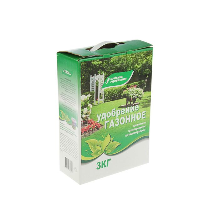 Удобрение органоминеральное "Газонное", 3 кг