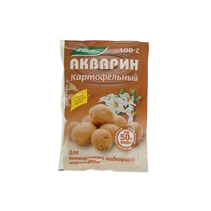 Удобрение водорастворимое минеральное "Акварин" картофельный, 100 г