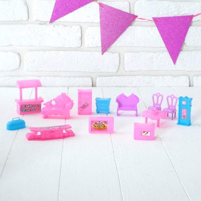 Мебель для кукол "Роскошь", МИКС