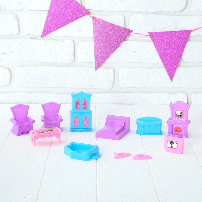 Мебель для кукол "Комфорт", МИКС