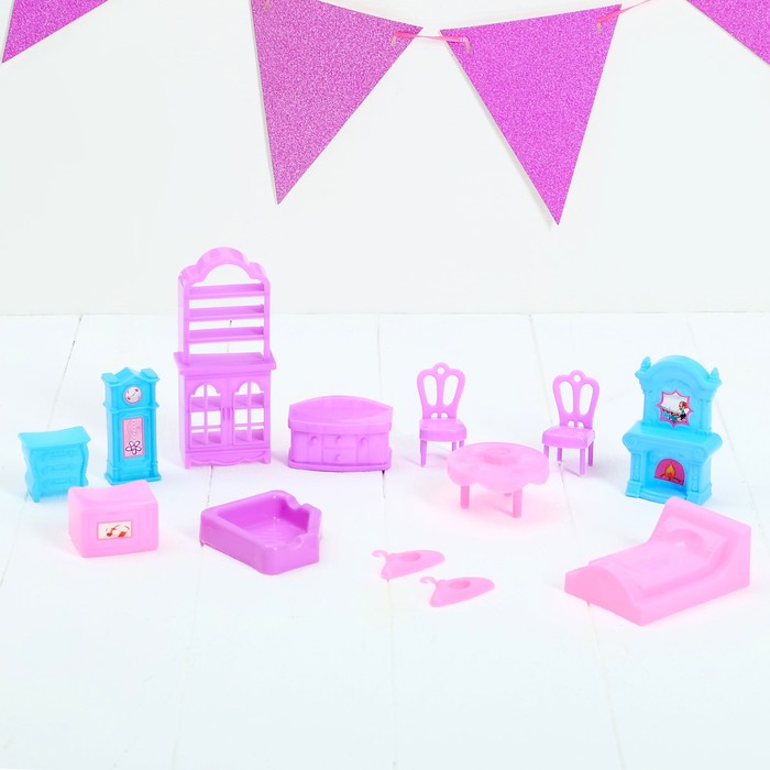 Мебель для кукол "Стиль", МИКС