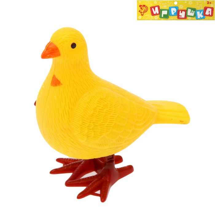 Игрушка заводная "Птица", прыгает