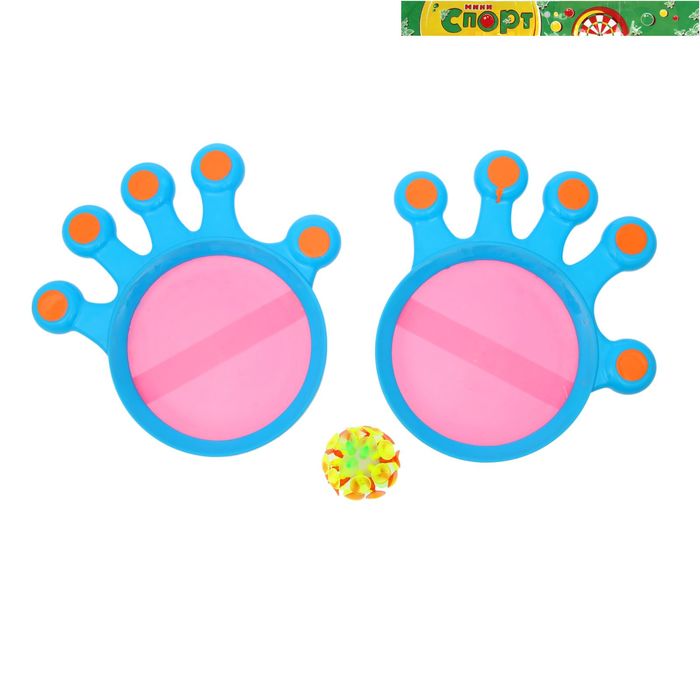 Игра "Поймай мяч", на присосках