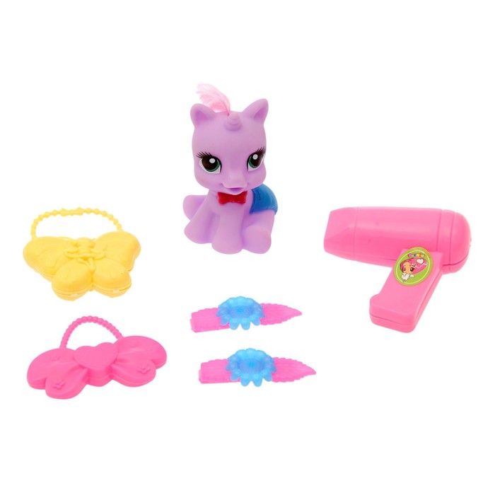 Пони "Единорожка" с аксессуарами, МИКС