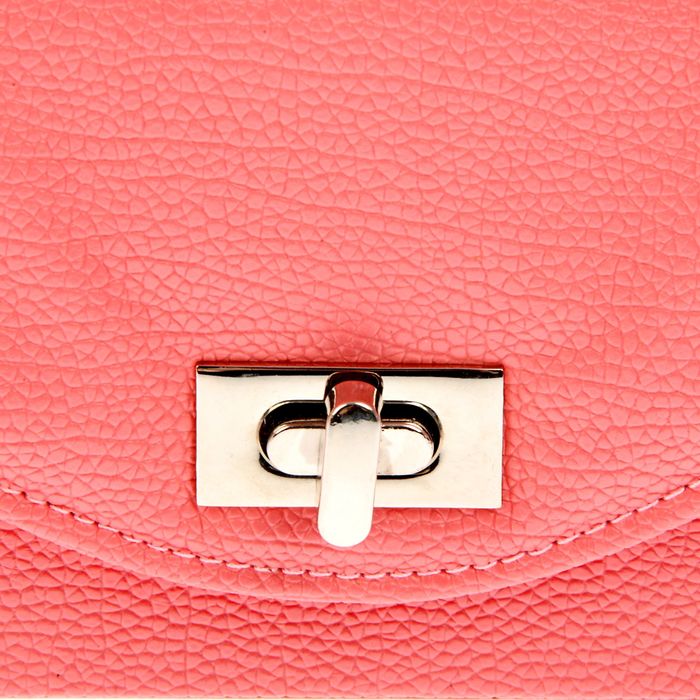 Шкатулка кожзам под часы 2 отделения и бижутерию "Розовый зефир" 9,5х23х17,5 см