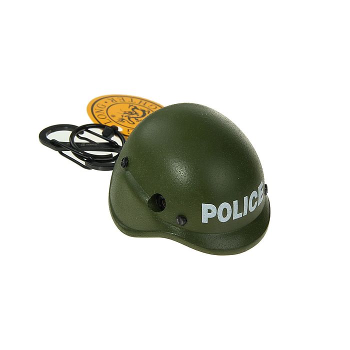 Зажигалка «Каска Police», газ, 5х6 см, микс