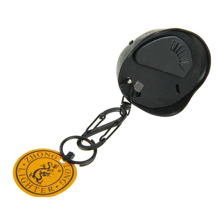 Зажигалка «Каска Police», газ, 5х6 см, микс