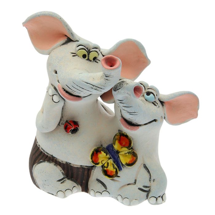 Копилка "Слоники на свидании"