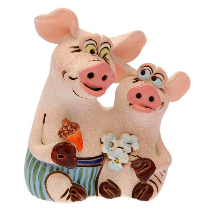 Копилка "Парочка свинок"