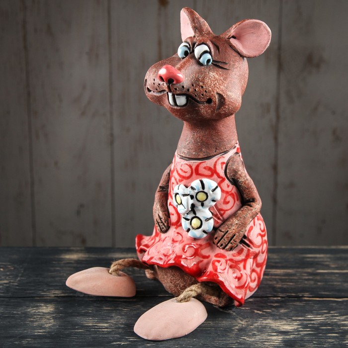 Копилка "Мышка", микс