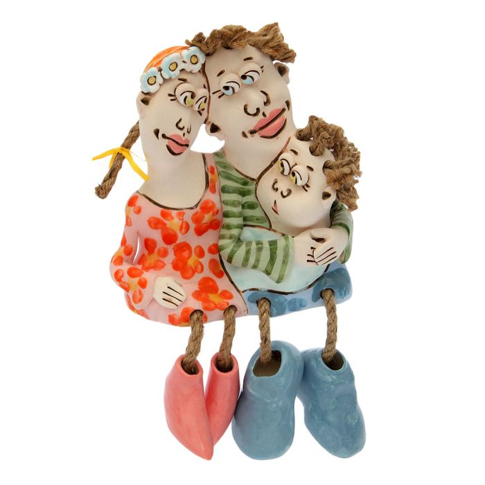 Статуэтка "Семья №2", микс