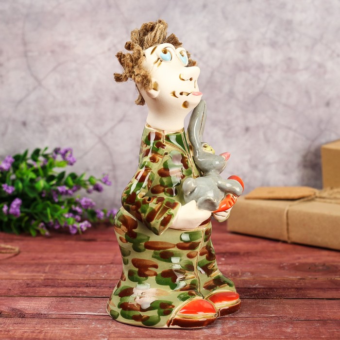 Статуэтка "Охотник", микс