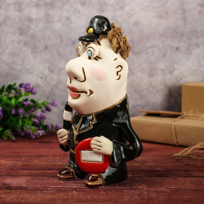 Статуэтка "Гаишник", микс