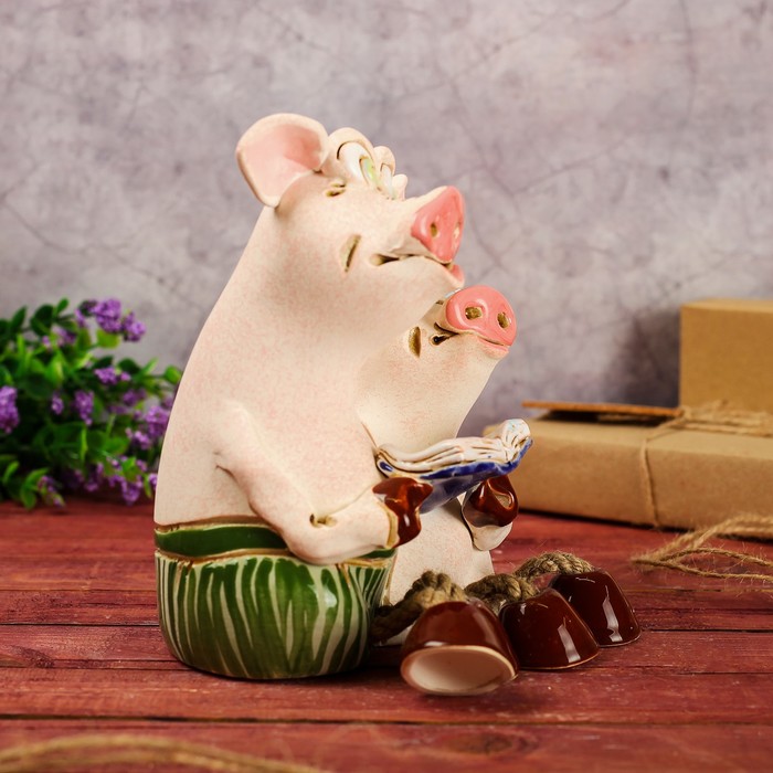 Копилка "Парочка свинок №2"