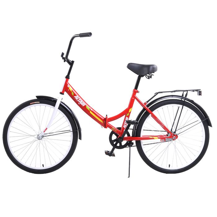 Велосипед 24" Altair City 24, 2017, цвет красный, размер 16"