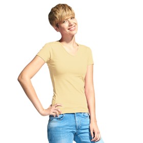 

Футболка женская StanVictory, размер 48, цвет бежевый 180 г/м