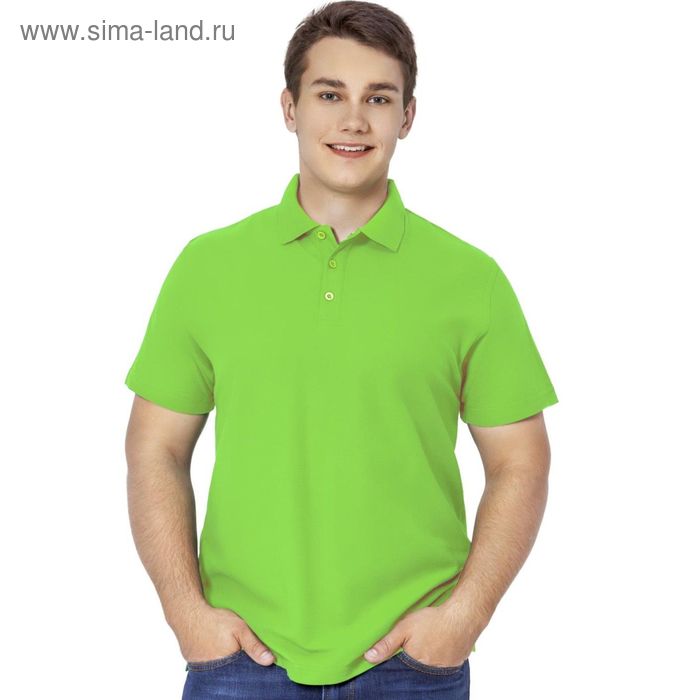 фото Рубашка мужская, размер 50, цвет ярко-зелёный stan