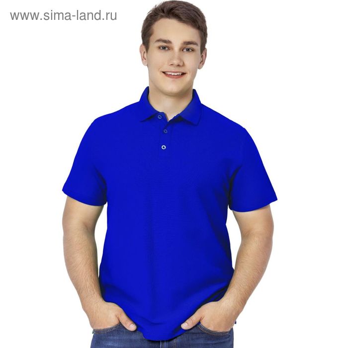 фото Рубашка мужская, размер 52, цвет синий stan