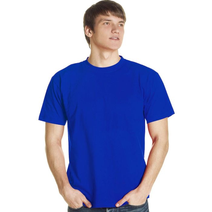 Футболка мужская StanLux, размер 56, цвет синий 180 г/м