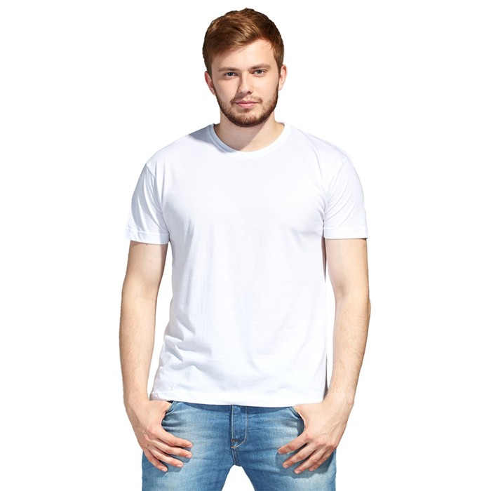 Футболка мужская StanEvent, размер 54, цвет белый, 125 г/м