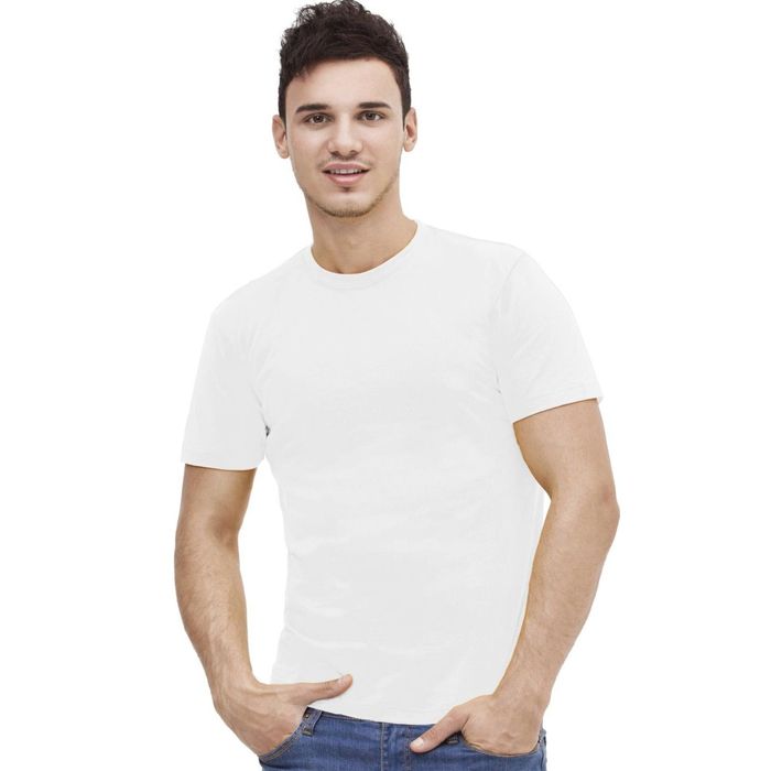 Футболка мужская StanAction, размер 48, цвет белый 150 г/м