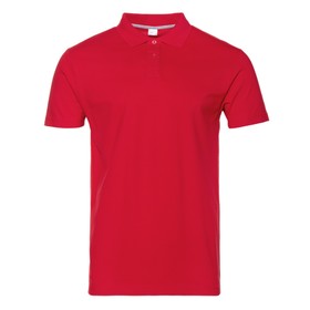 

Рубашка унисекс, размер 46, цвет красный