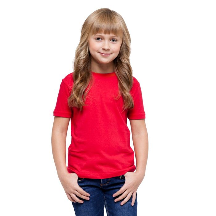 Футболка детская StanClass, рост 116 см, цвет красный 140 г/м