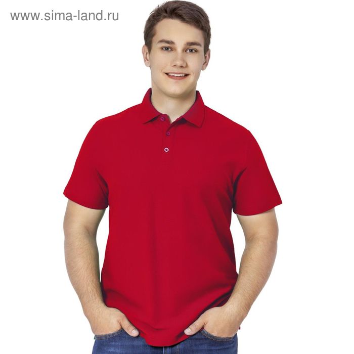 фото Рубашка мужская, размер 48, цвет красный stan