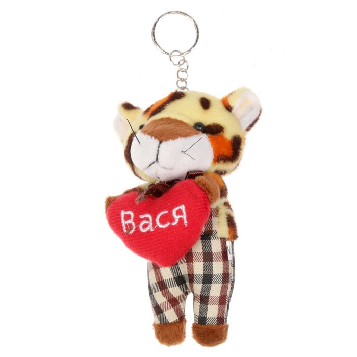 Мягкая игрушка леопард "Вася"