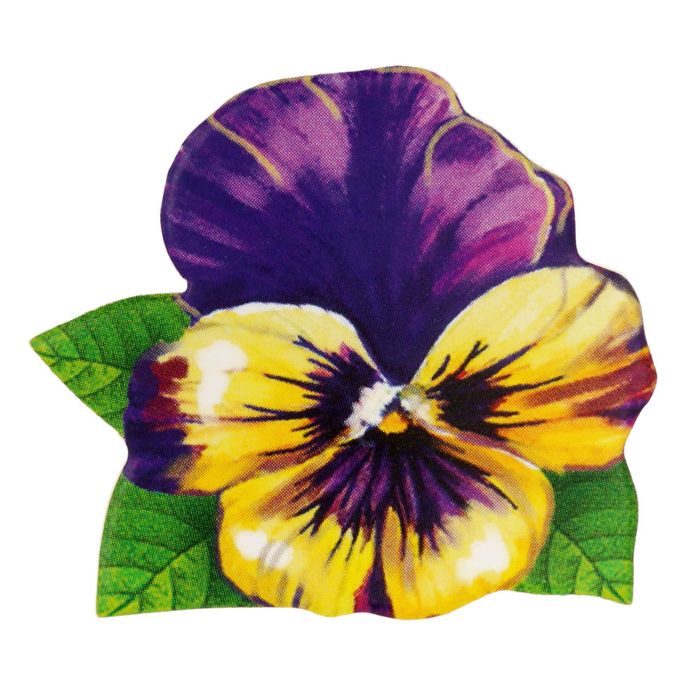 Открытка со значком "С 8 Марта"