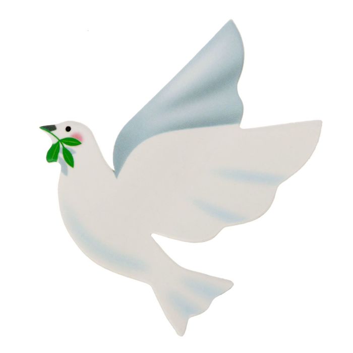 Открытка со значком "Спасибо за мирное небо"