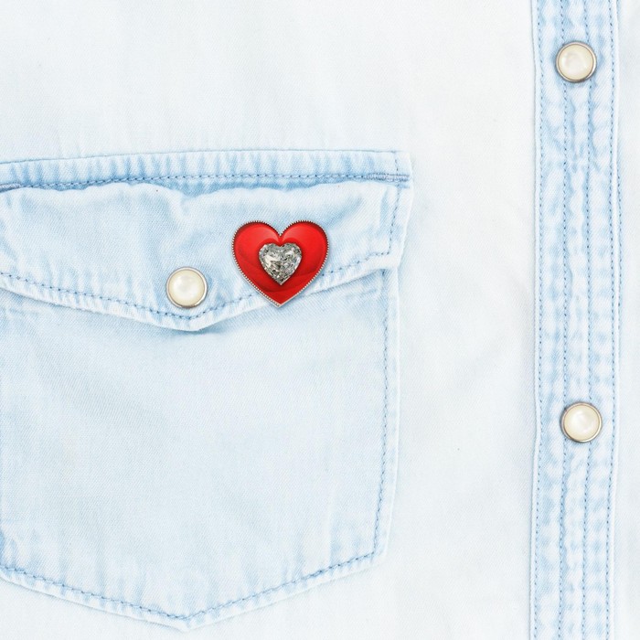 Открытка со значком "Я люблю тебя"