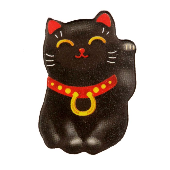 Открытка со значком "На удачу"