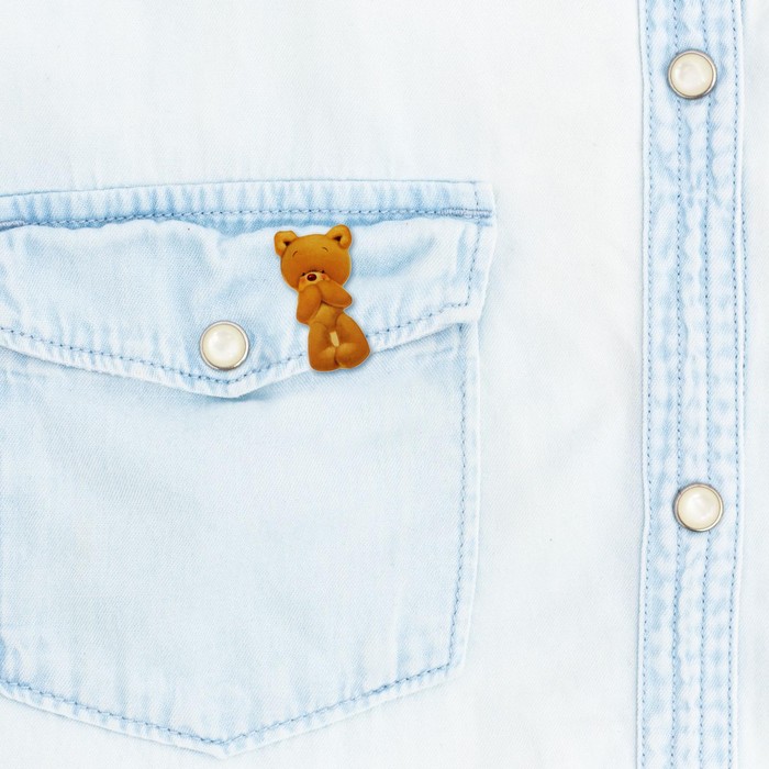 Открытка со значком "Тому, кого люблю"