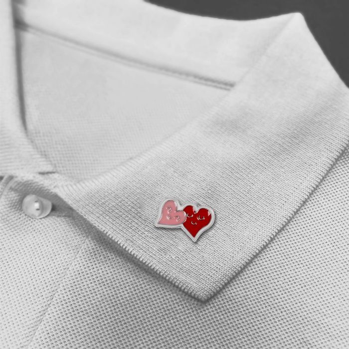 Открытка со значком "Талисман на любовь"