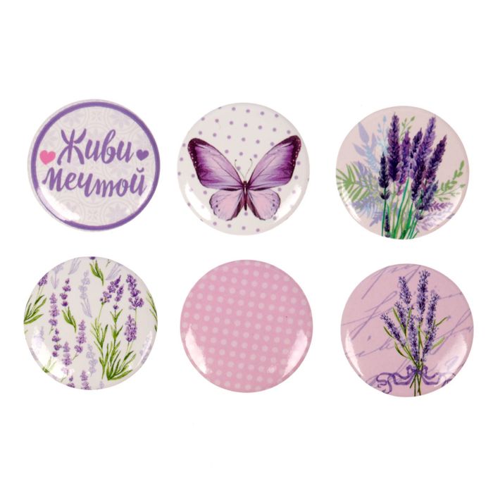 Набор топсов (фишек) для скрапбукинга «Живи мечтой!», 9 х 9,5 см