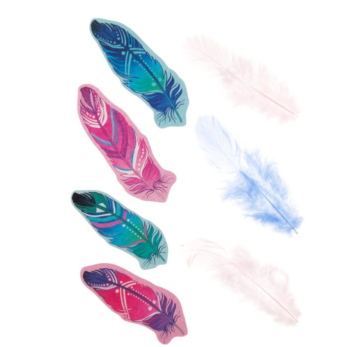 Перышки для творчества «Бохо‒шик», 9 х 12,5 см