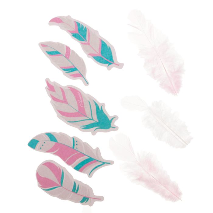 Перышки для творчества «Любимые оттенки шебби», 9 х 12,5 см