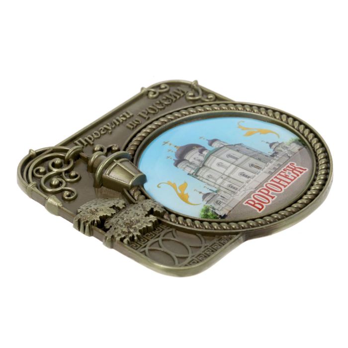 Магнит серия Прогулки по России «Воронеж», 6 х 6,1 см