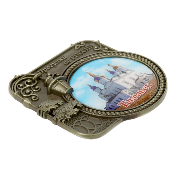 Магнит серия Прогулки по России «Тобольск», 6 х 6,1 см