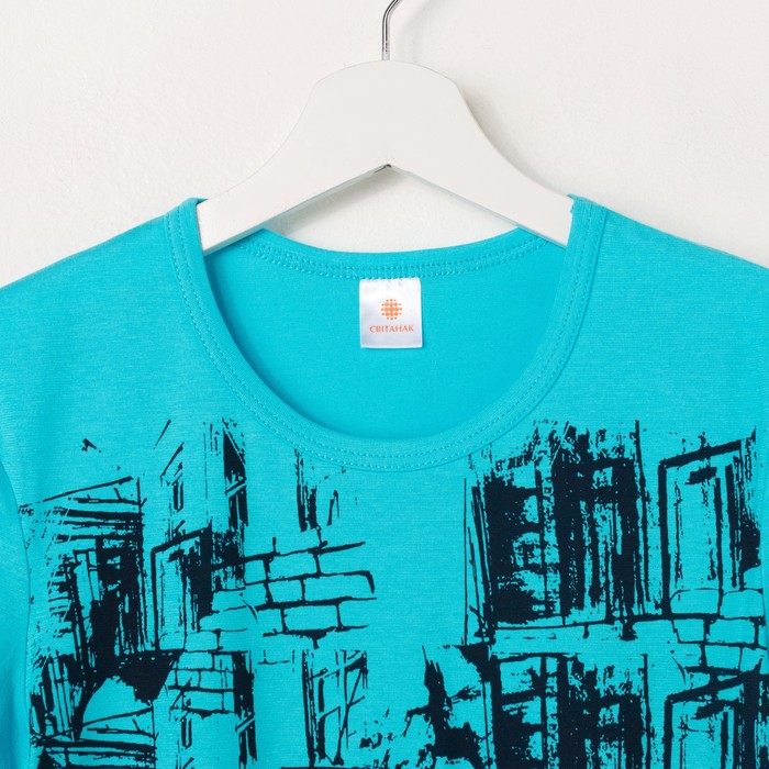 Комплект для мальчика (футболка, шорты), цвет тёмно-синий, рост 152 (38) см