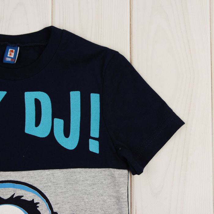 Костюм для мальчика (джемпер+шорты), рост 98 см, цвет тёмно-синий