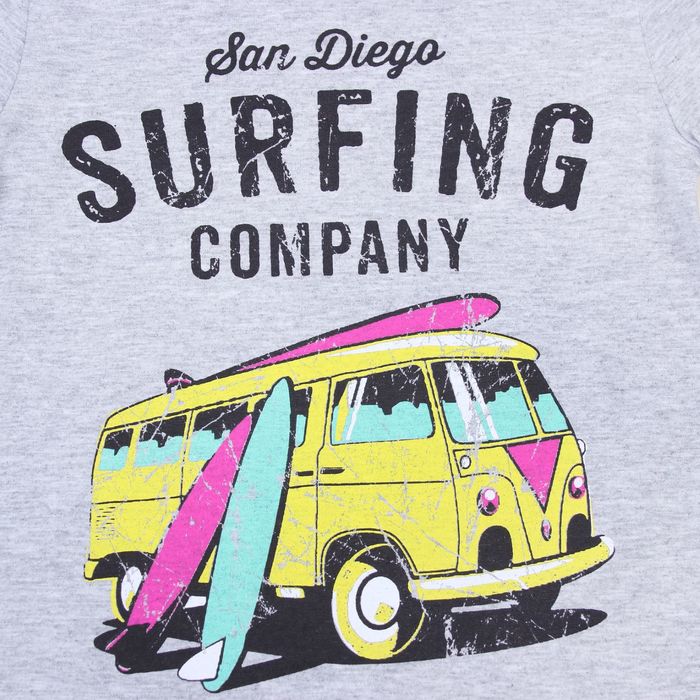 Костюм для мальчика (джемпер+шорты), рост 122-128 см, цвет серый