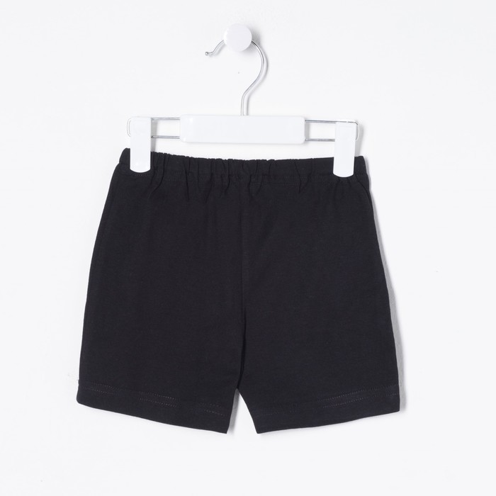 Костюм для мальчика (джемпер+шорты), рост 86-92 см, цвет серый